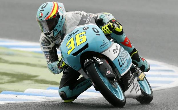 Joan Mir, durante el GP de Japón. 