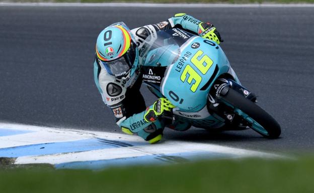 JOan MIr ha logrado la 'pole' en Moto3. 