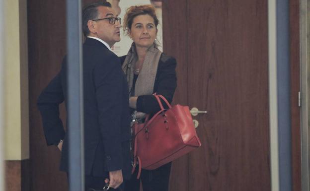 Begoña Hernández entra a declarar.