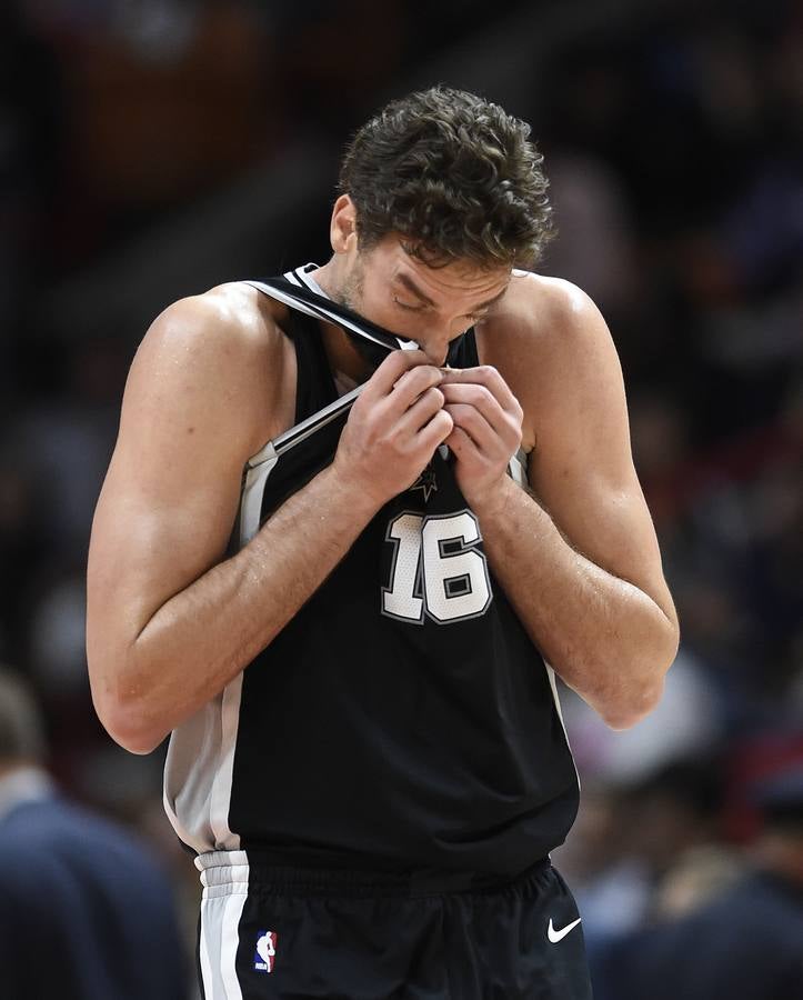 Pau Gasol, durante el partido. 