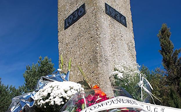 El monolito que recuerda a los represaliados cumple 40 años