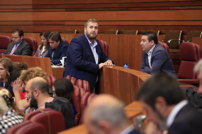 Debate en las Cortes de Castilla y León de las tres enmiendas de totalidad sobre el presupuesto para 2018