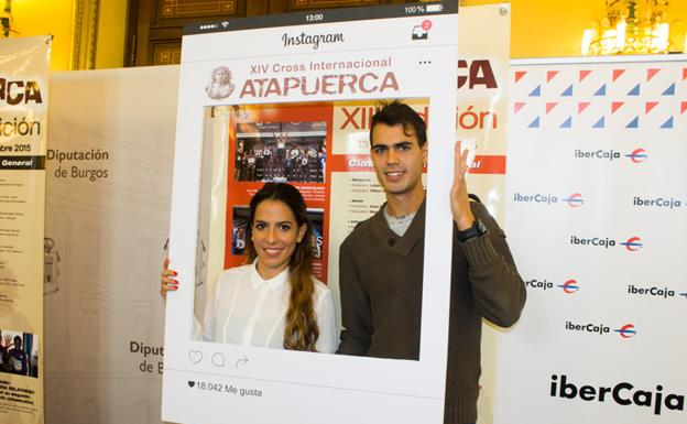 Lidia Campo y Daniel Arce, atletas burgaleses