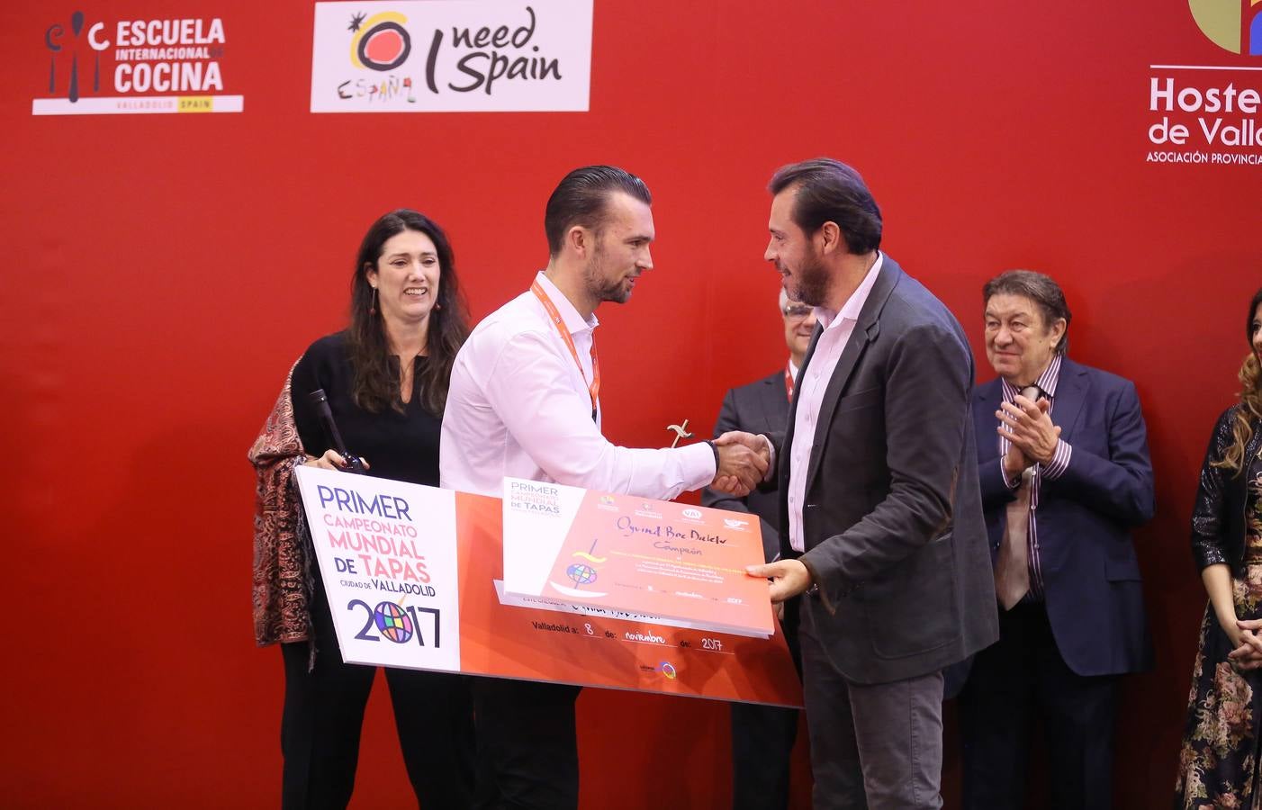 Entrega del Mejor Pincho de España 2017 y de los galardones del XIII Concurso Nacional de Pinchos y tapas Ciudad de Valladolid