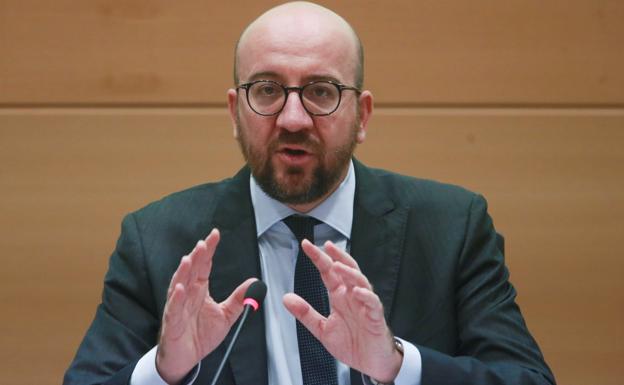 Charles Michel, primer ministro belga.