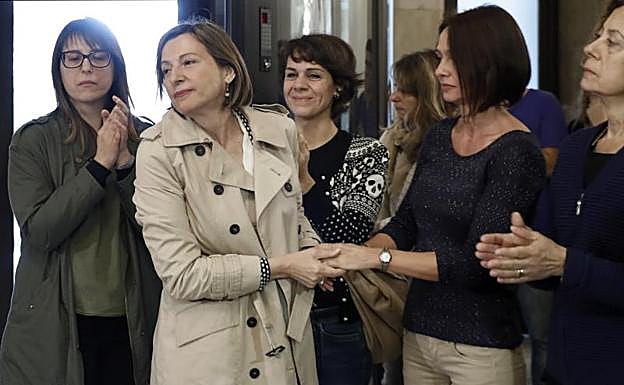 La presidenta del Parlament, Carme Forcadell.