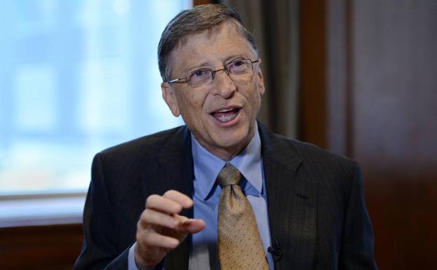 Bill Gates, uno de los hombres más ricos del mundo. 