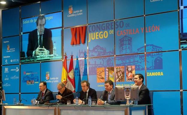 El vicepresidente de la Junta inaugura en Zamora el XIV Congreso de Juego de Castilla y León. 