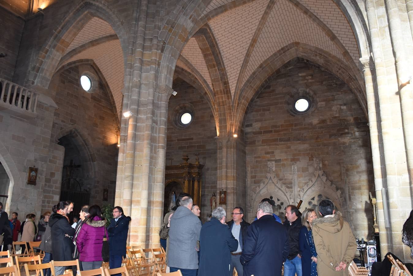 La Junta de Castilla y León ha concluido la restauración de las bóvedas y la cúpula de la torre de la Colegiata de San Miguel, con motivo de la próxima exposición que se celebrará en 2018