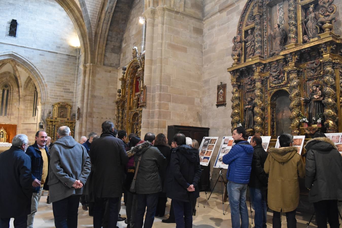 La Junta de Castilla y León ha concluido la restauración de las bóvedas y la cúpula de la torre de la Colegiata de San Miguel, con motivo de la próxima exposición que se celebrará en 2018