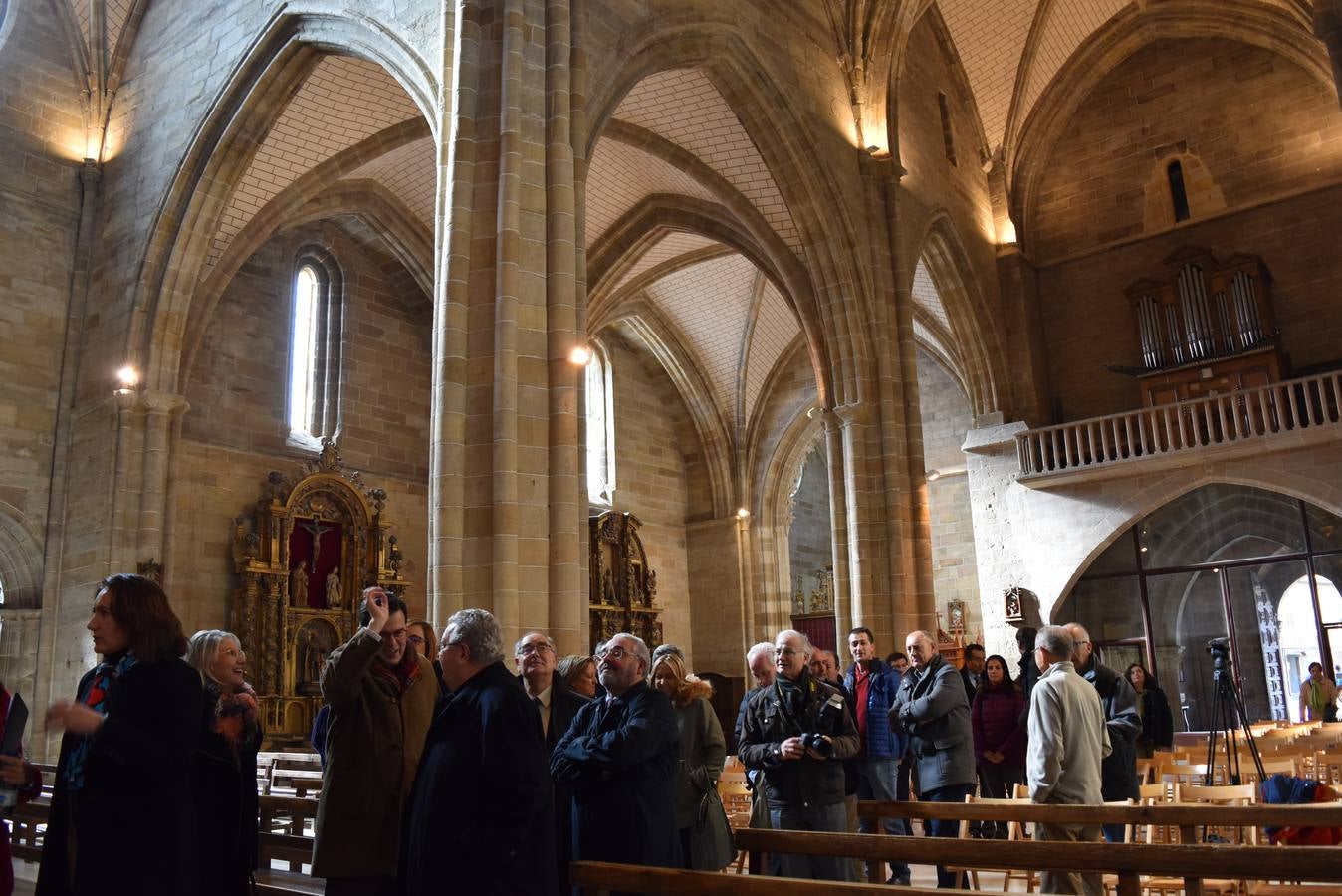 La Junta de Castilla y León ha concluido la restauración de las bóvedas y la cúpula de la torre de la Colegiata de San Miguel, con motivo de la próxima exposición que se celebrará en 2018