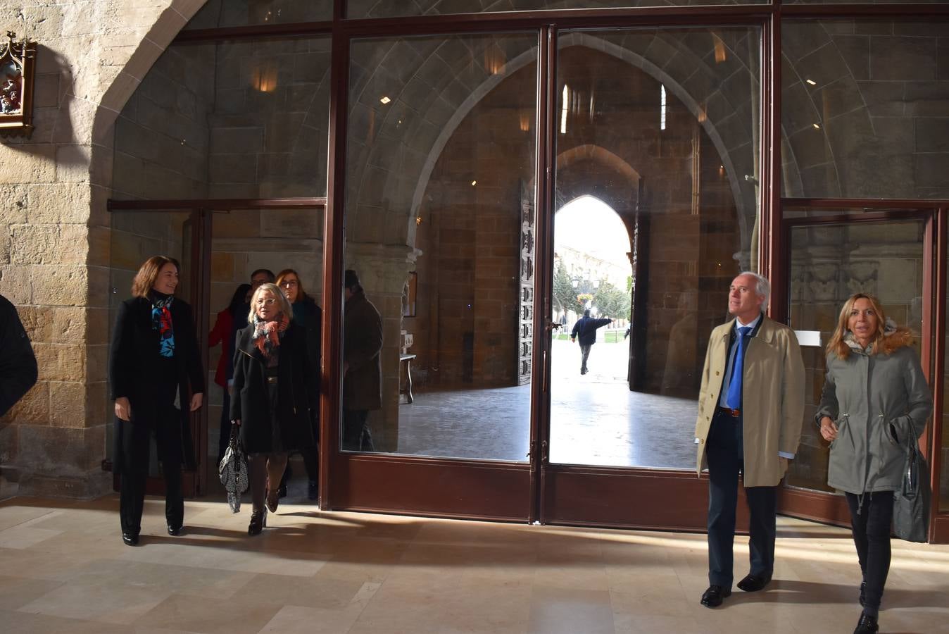 La Junta de Castilla y León ha concluido la restauración de las bóvedas y la cúpula de la torre de la Colegiata de San Miguel, con motivo de la próxima exposición que se celebrará en 2018