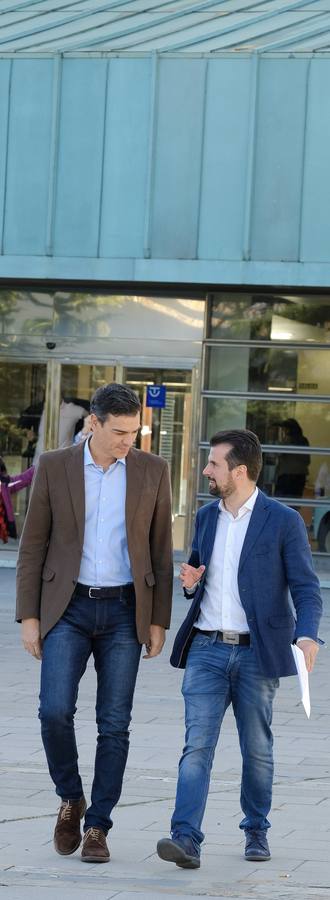 El secretario general del PSOE, Pedro Sánchez, ha avanzado que su partido irá «de la mano» con el PSC a la hora de tejer pactos de Gobierno tras las elecciones catalanas del 21 de diciembre