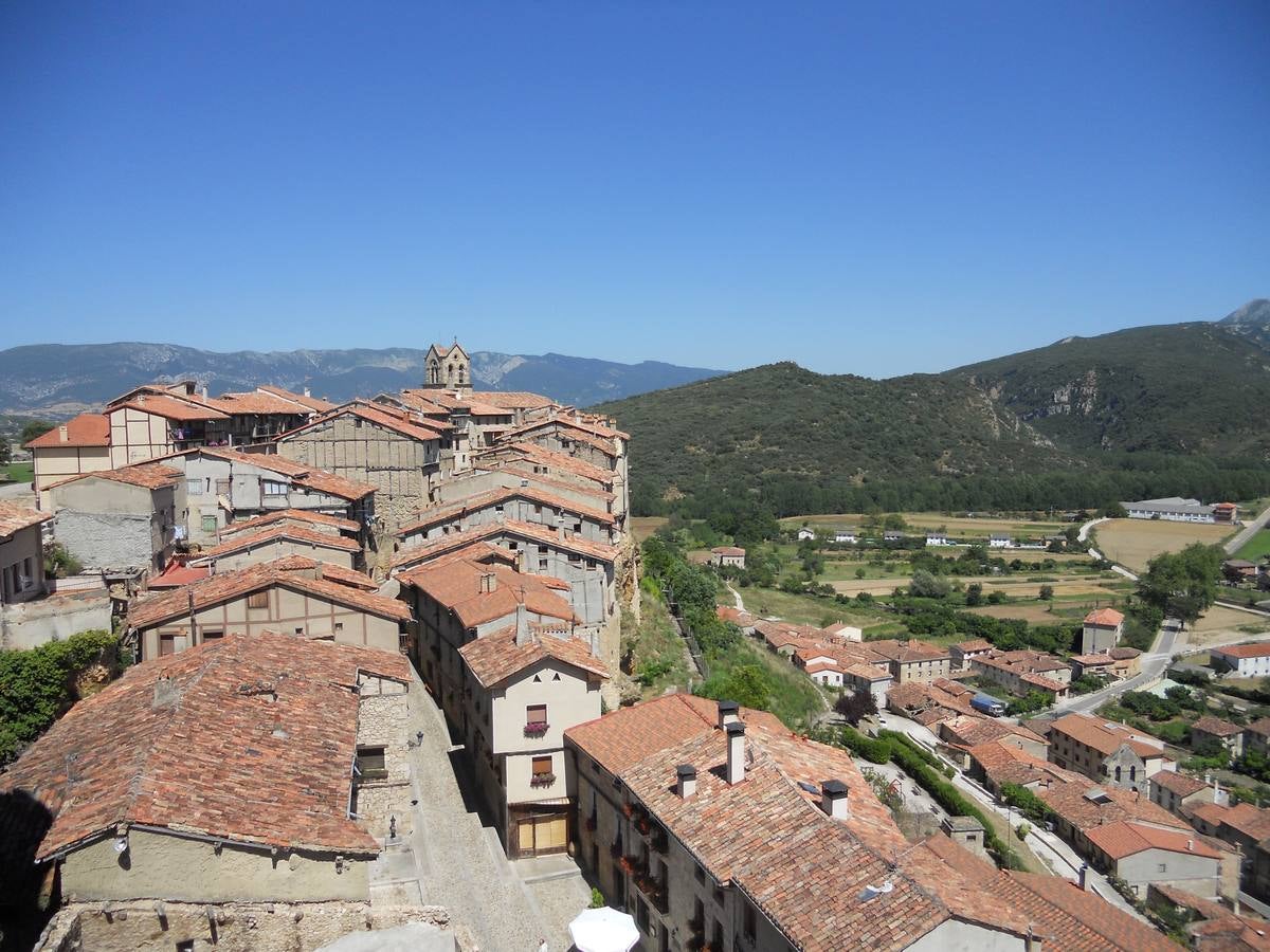 Vista de la localidad de Frías.