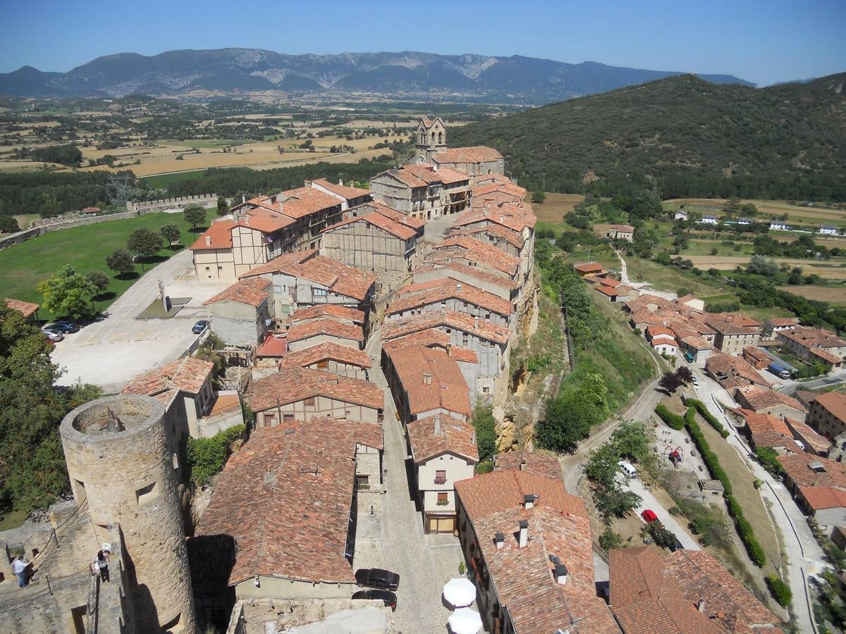 Vista desde el castillo de Frías.