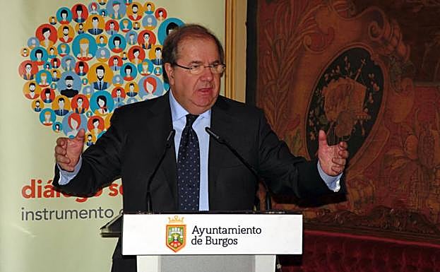 El presidente de la Junta, Juan Vicente Herrera, clausuró la jornada