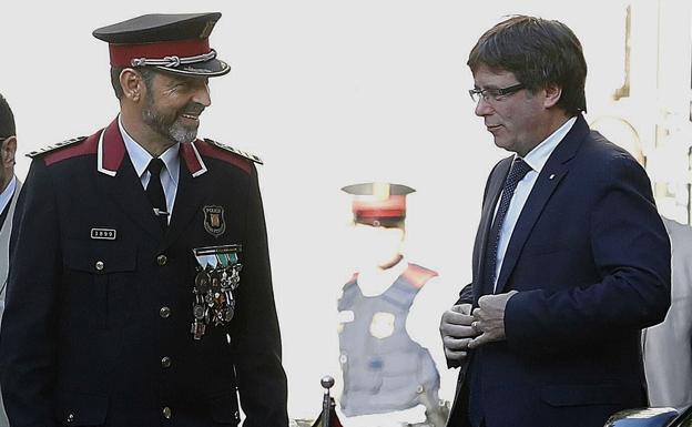 Trapero rechaza unirse a la lista de Puigdemont porque quiere seguir siendo policía