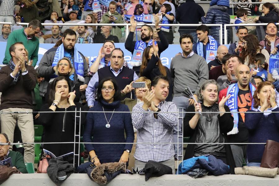 Un Coliseum lleno hasta la bandera volvió a vibrar con el San Pablo Burgos, a pesar de la derrota frente a Baskonia