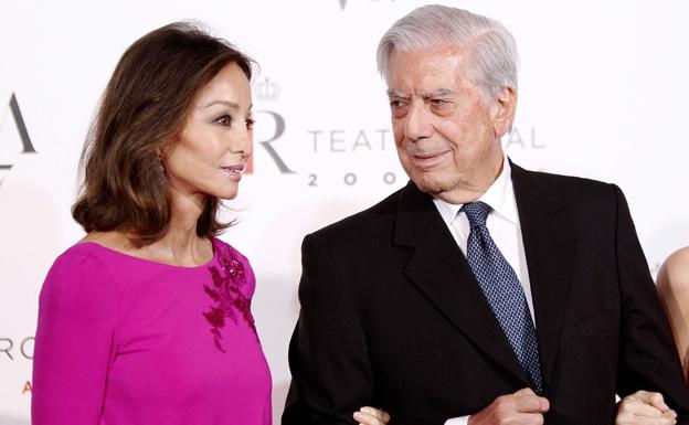 Isabel Preysler y Mario Vargas Llosa. 