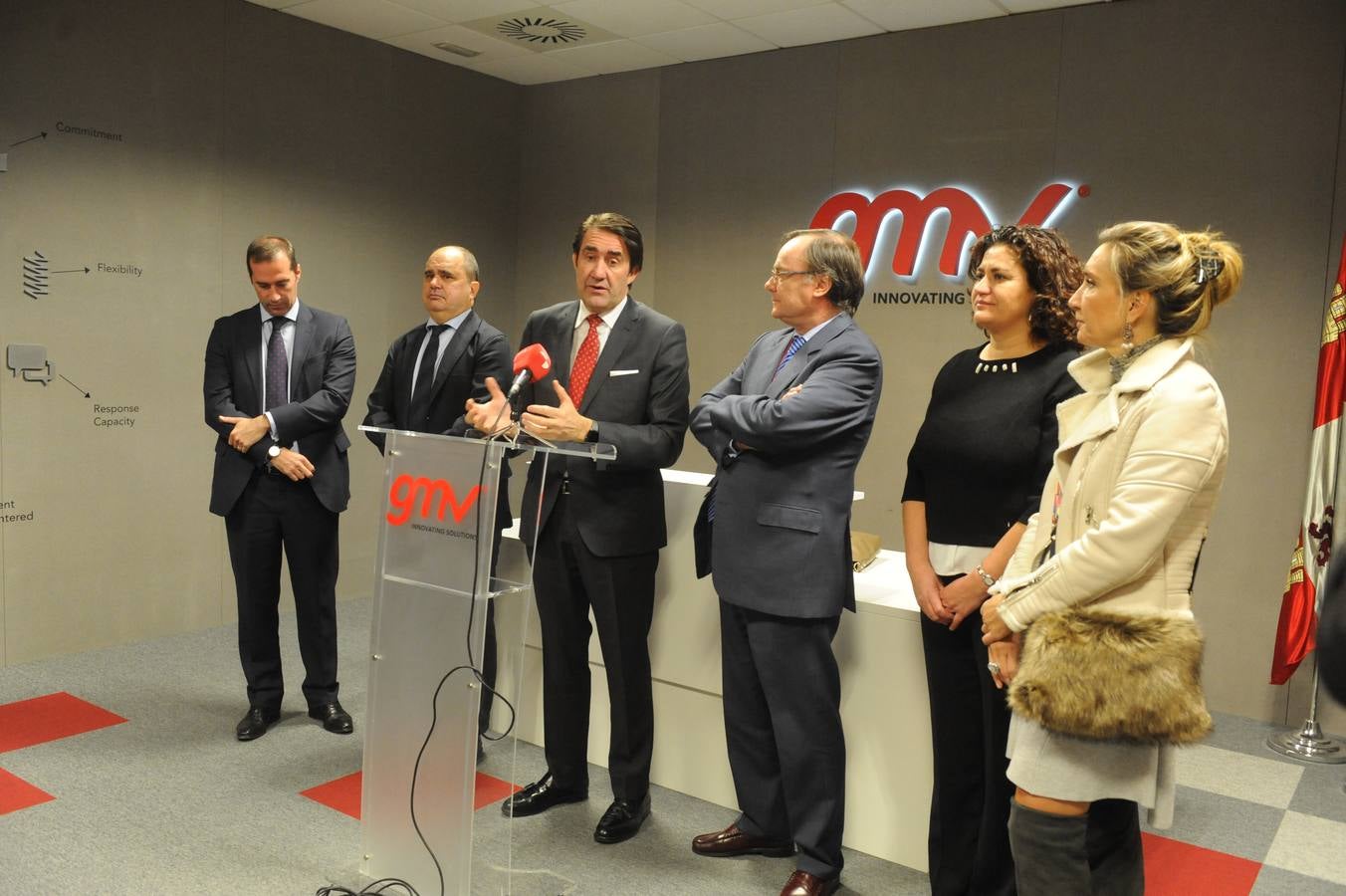 La inauguración ha contado con la visita del consejero de Fomento y Medio Ambiente de la Junta de Castilla y León, Juan Carlos Suárez-Quiñones