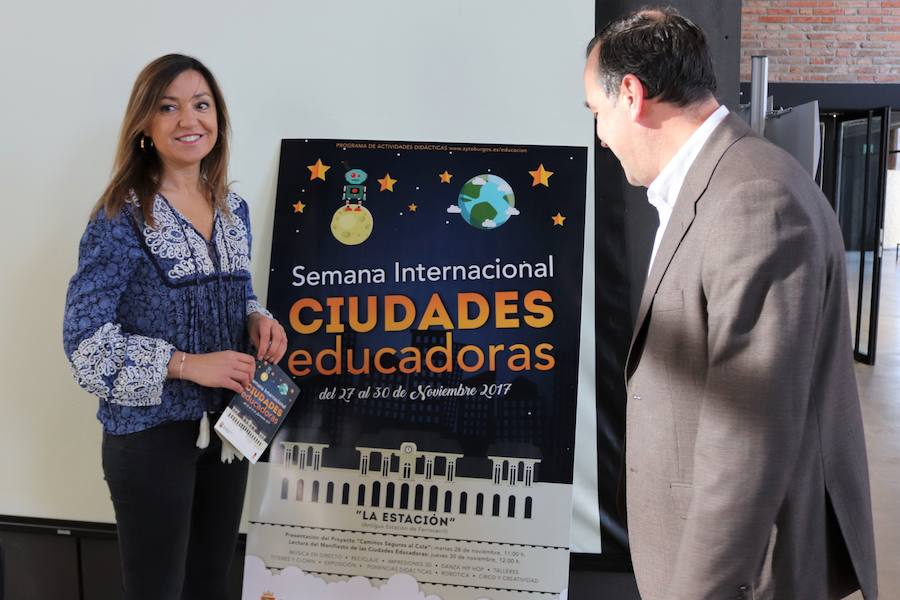 La concejala de Educación, Carolina Blasco, ha presentado el programa esta mañana