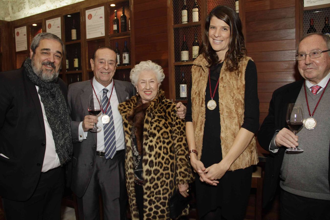 El reconocimiento, que ha congregado a numerosos invitados, ha tenido lugar este mediodía en el castillo de Peñafiel