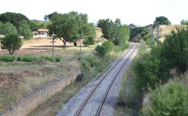 La línea férrea sigue cerrada desde Aranda