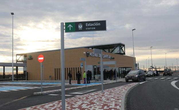 Estación del Ave de Medina del Campo, Valladolid.