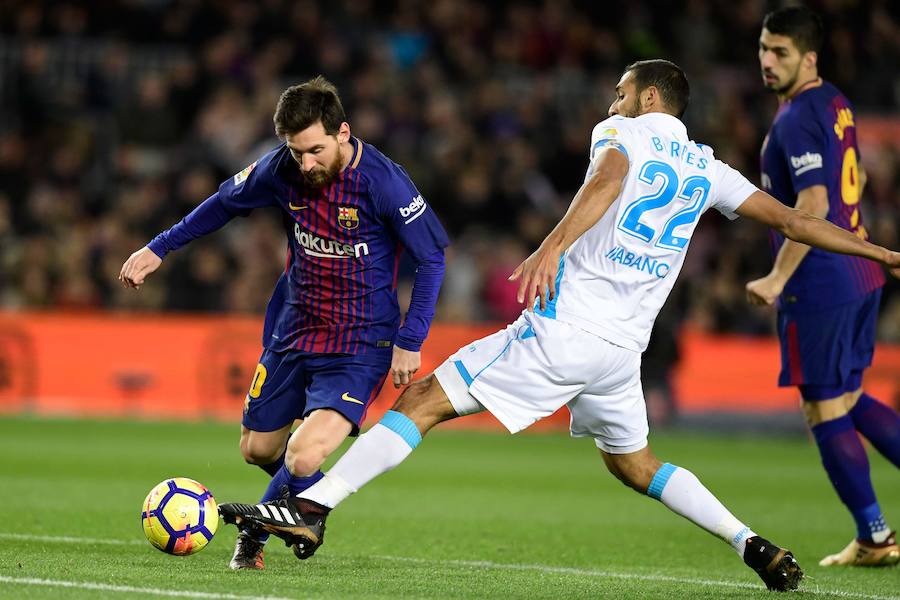 El conjunto azulgrana se deshizo con facilidad del cuadro gallego con la mirada puesta en el clásico de la próxima jornada.