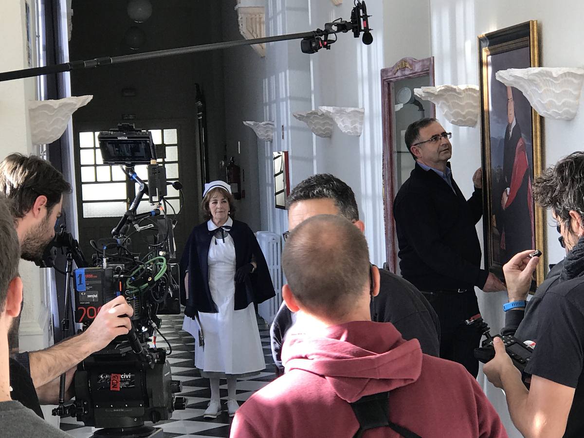 Isabel Coixet elige el Gran Hotel Balneario Palacio de las Salinas para el spot publicitario de la empresa burgalesa 