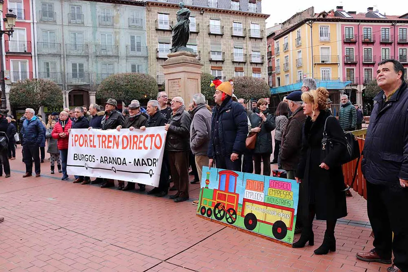 Concentración por el Tren Directo