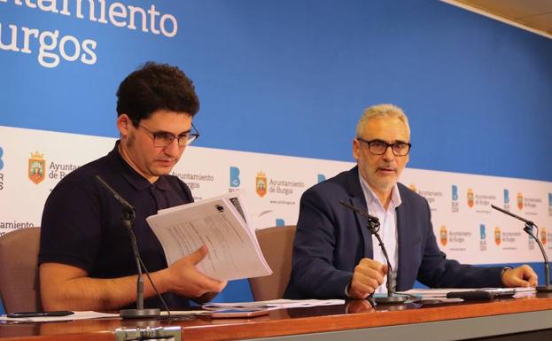 Raúl Salinero y Marco Antonio Majón en rueda de prensa