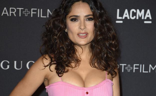 La actriz Salma Hayek. 