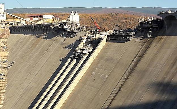 Imagen del estado actual de las obras