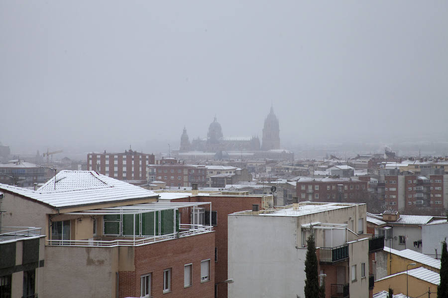 Nieve en Salamanca