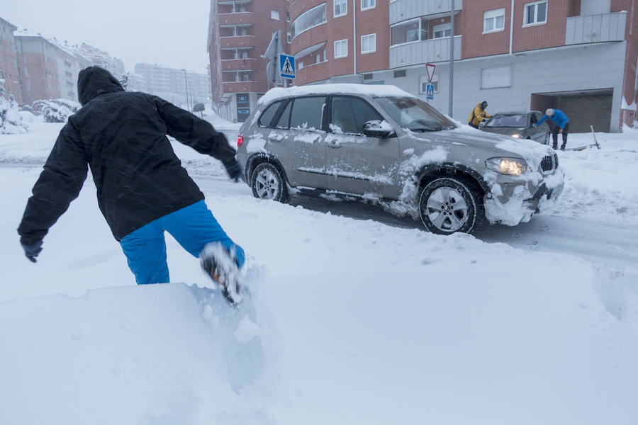 Nieve en Ávila