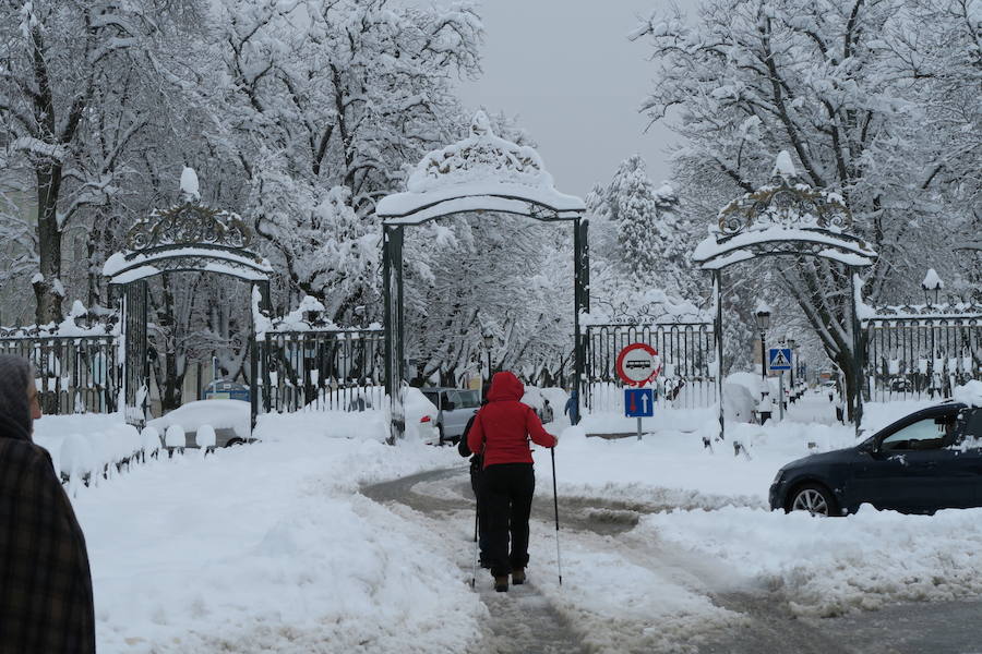 Nieve en Segovia