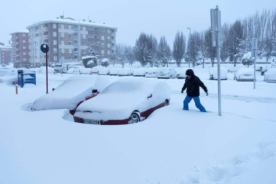 Nieve en Ávila