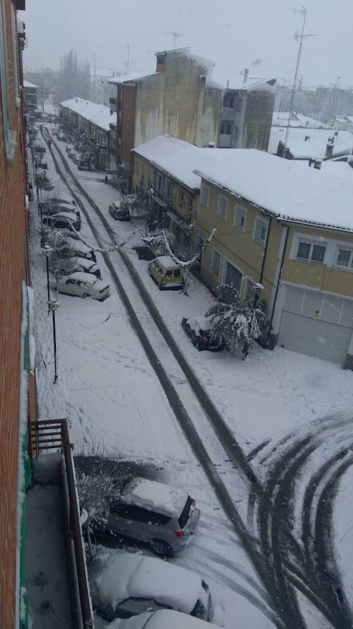 Nieve en Salamanca