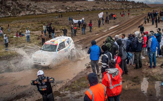 El barro fue el protagonista de la jornada