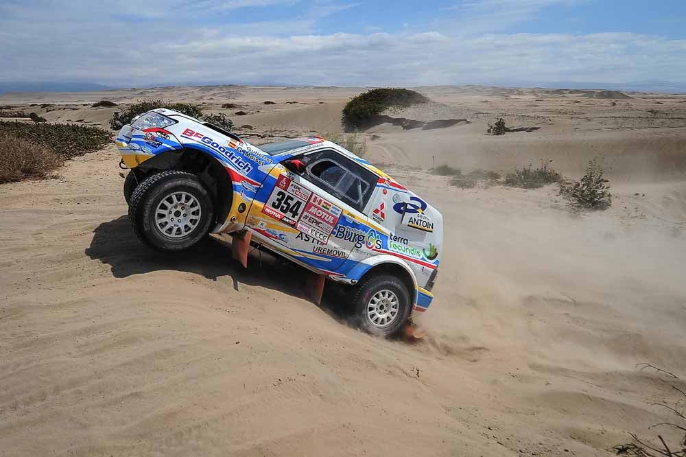 El Dakar de Cristina Gutiérrez en imágenes