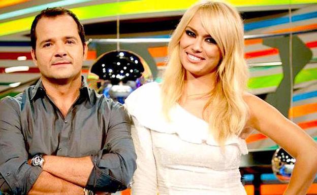 Patricia Conde y Ángel Martín en su etapa de 'SLQH'. 