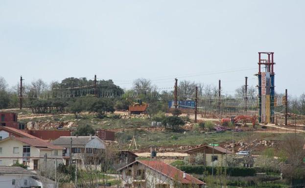 Las obras en el parque afronta su recta final