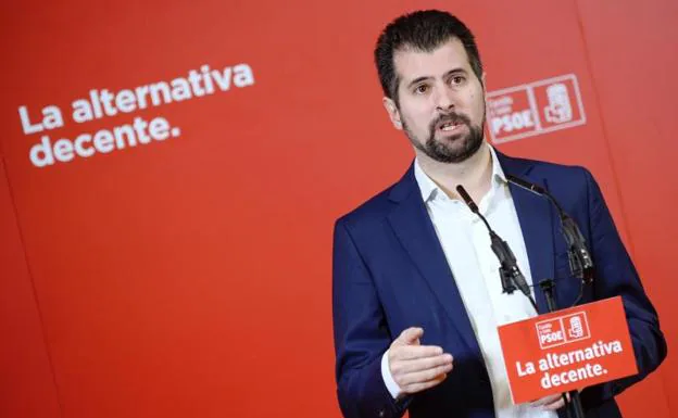 Luis Tudanca, secretario general del PSOECyL