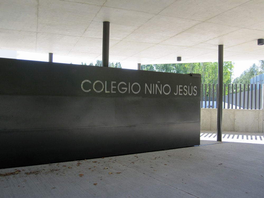 El colegio cuenta,desde hace tres años, con unas modernas instalaciones en el barrio de Parralillos