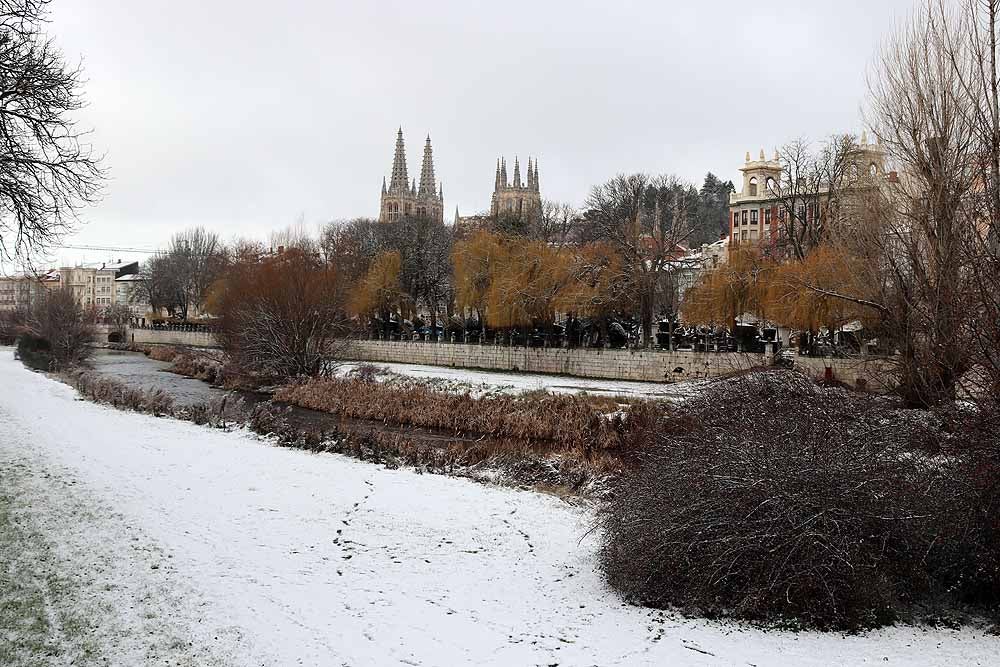 La nieve ha hecho acto de presencia, sobre todo en el norte de la provincia