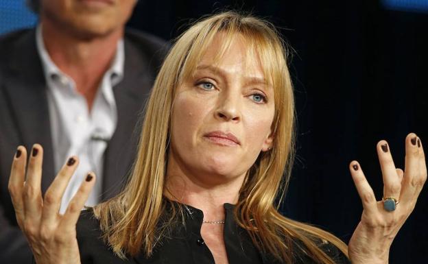 La actriz Uma Thurman.