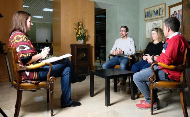 Debate de jóvenes agricultores en El Norte de Castilla. 