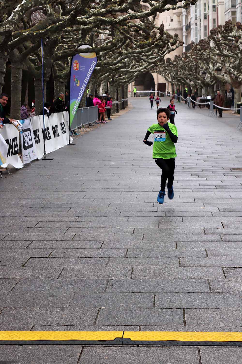 La carrera de los alevines