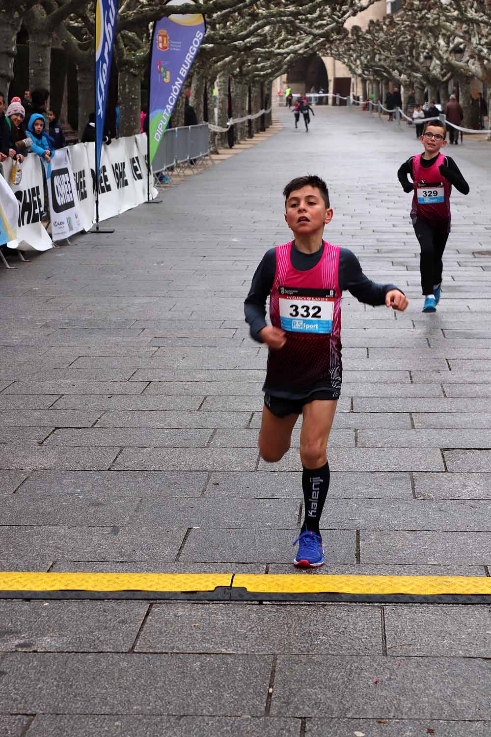 La carrera de los alevines